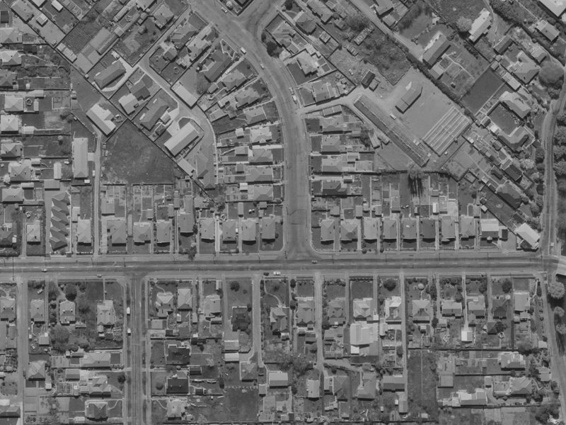 168 Southampton Street from the air, 1970-1974