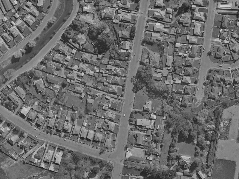 41 Hawford Road from the air, 1970-1974