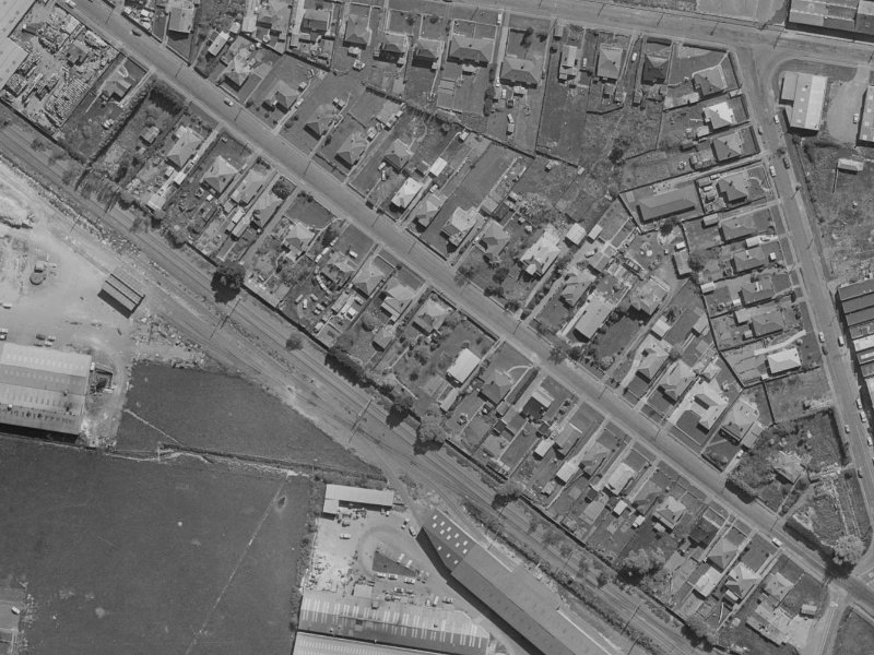 40 Maunsell Street from the air, 1970-1974