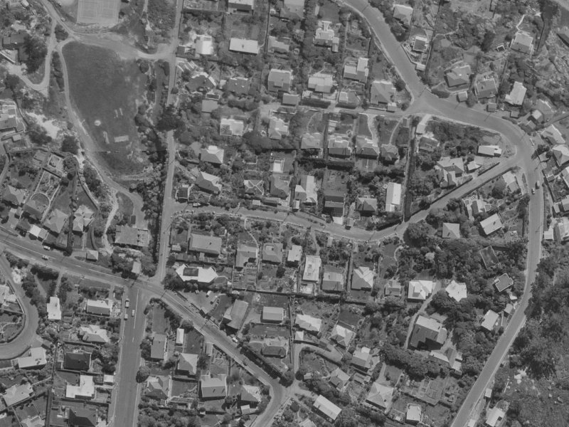 7 Seamount Terrace from the air, 1970-1974
