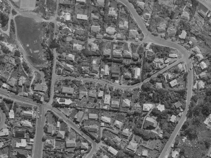9 Seamount Terrace from the air, 1970-1974