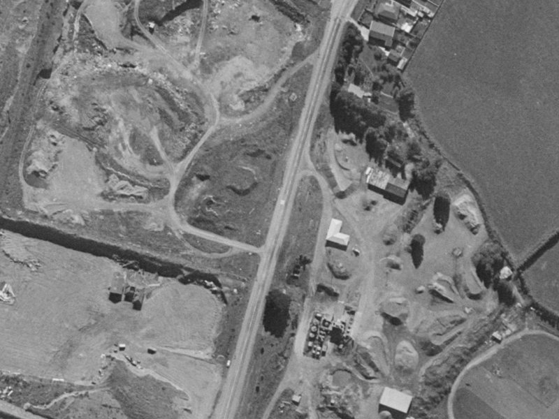 198 Springs Road from the air, 1970-1974