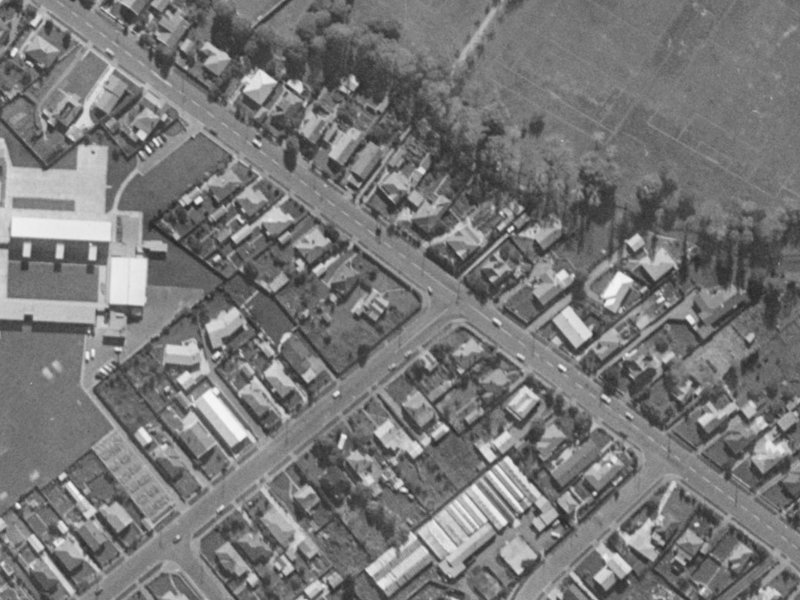 62 Hoon Hay Road from the air, 1970-1974
