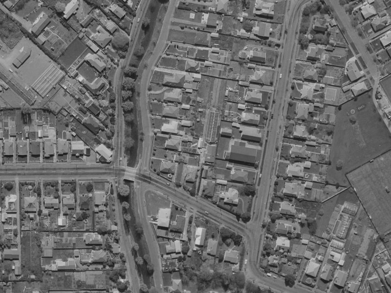 Eastern Terrace from the air, 1970-1974