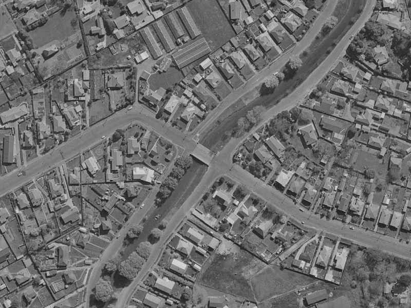 73 Beckford Road from the air, 1970-1974