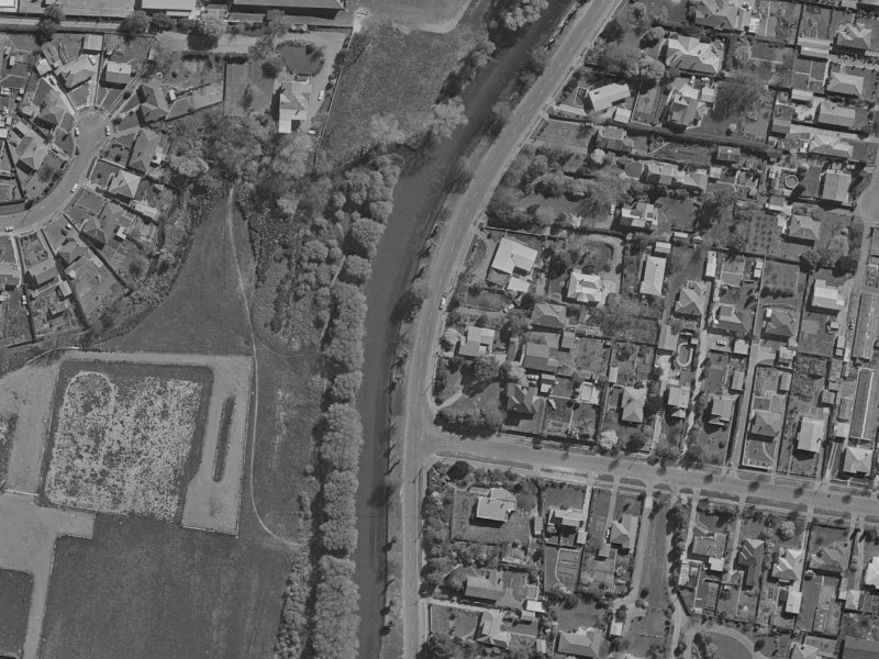 39A Aynsley Terrace from the air, 1970-1974