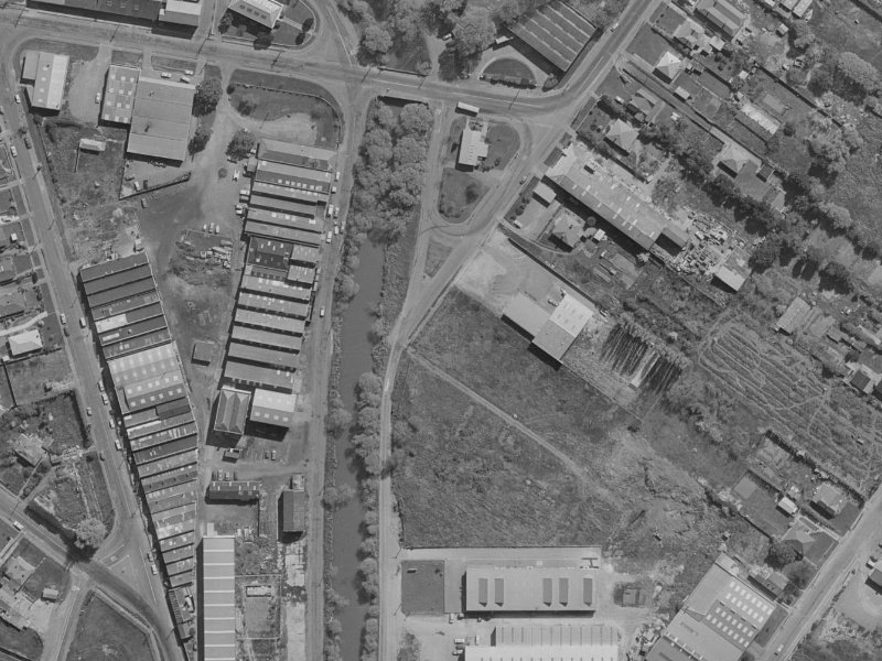 109 Rutherford Street from the air, 1970-1974