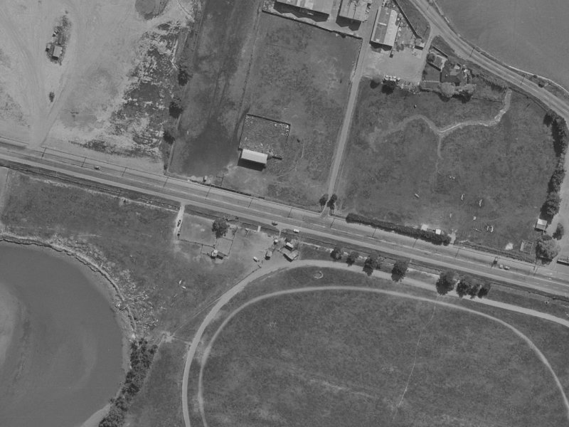 1027 Ferry Road from the air, 1970-1974