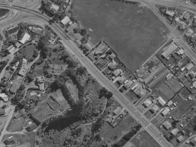114 Main Road from the air, 1970-1974