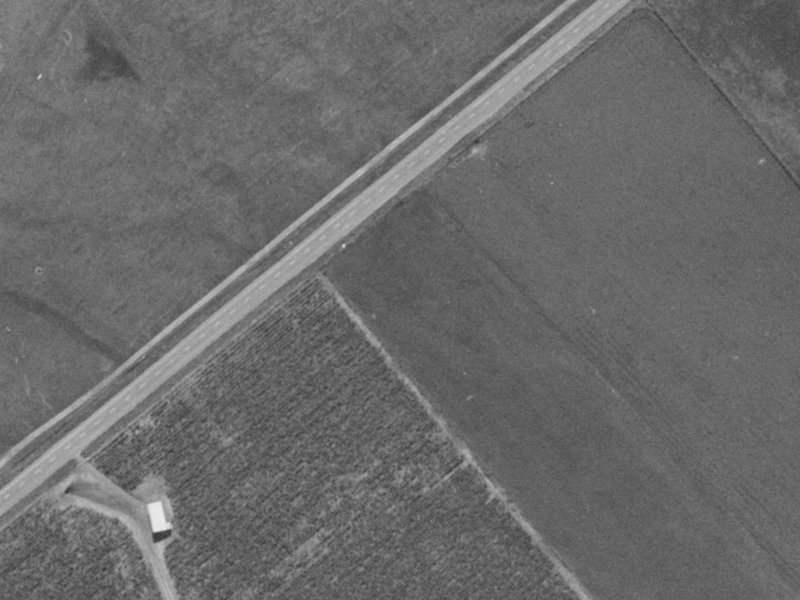 25 Longspur Avenue from the air, 1970-1974