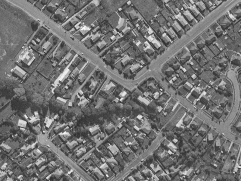 1 Domain Terrace from the air, 1970-1974