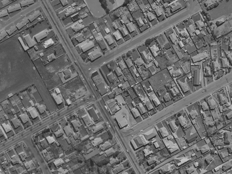 92 Wilsons Rd South from the air, 1970-1974