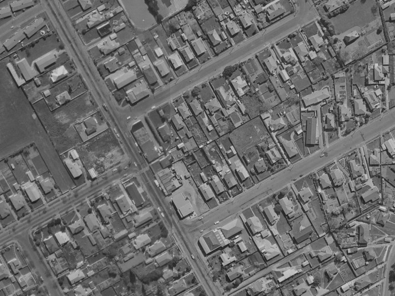 92 Wilsons Rd S from the air, 1970-1974