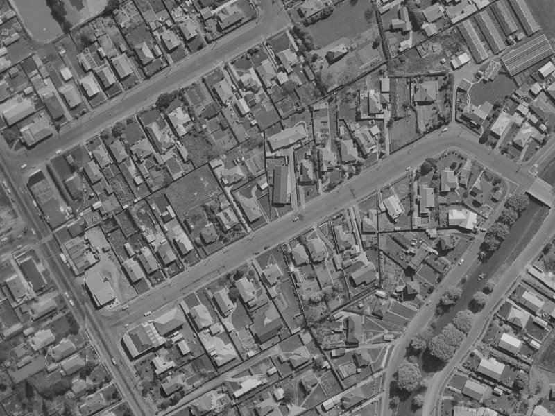 29 Beckford Road from the air, 1970-1974