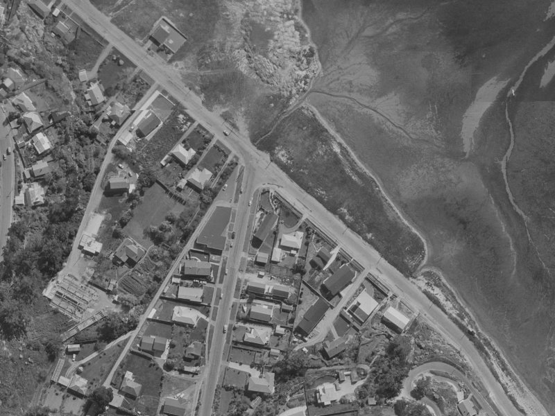 46 McCormacks Bay Road from the air, 1970-1974