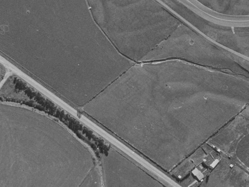 91 Awatea Road from the air, 1970-1974