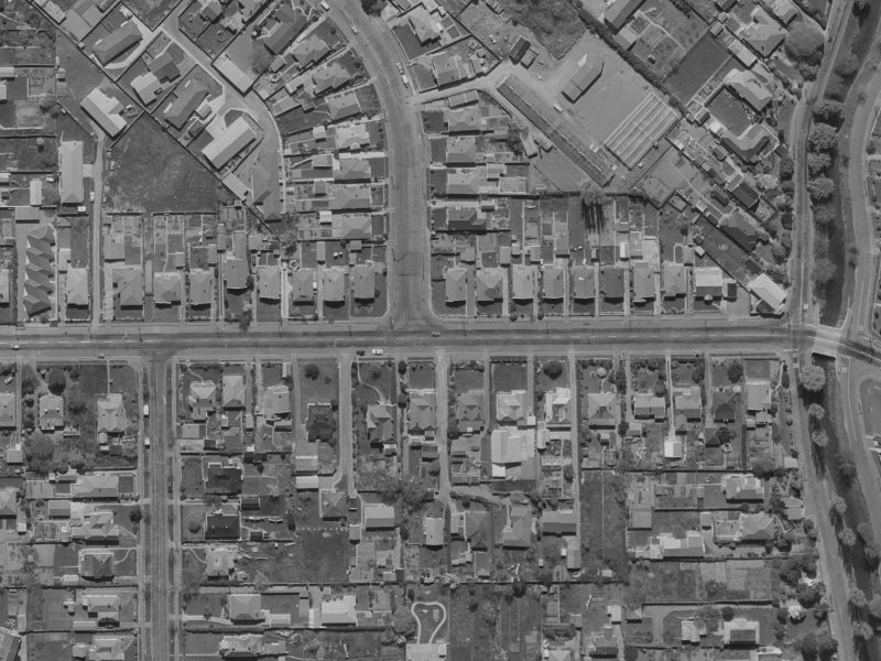 1/15 Tennyson Street from the air, 1970-1974
