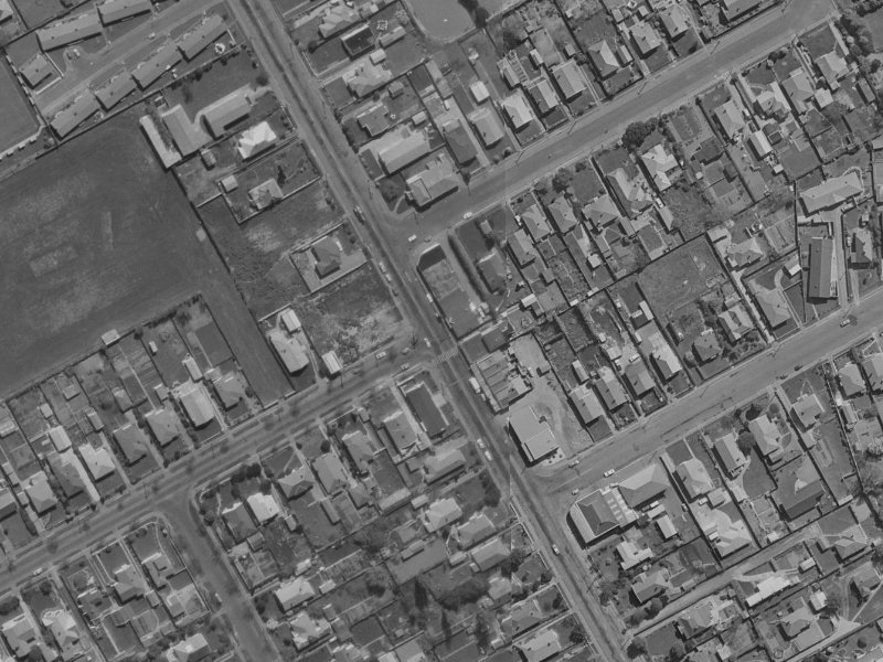 Wilsons Rd S from the air, 1970-1974