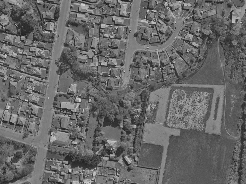 44 Newbery Street from the air, 1970-1974