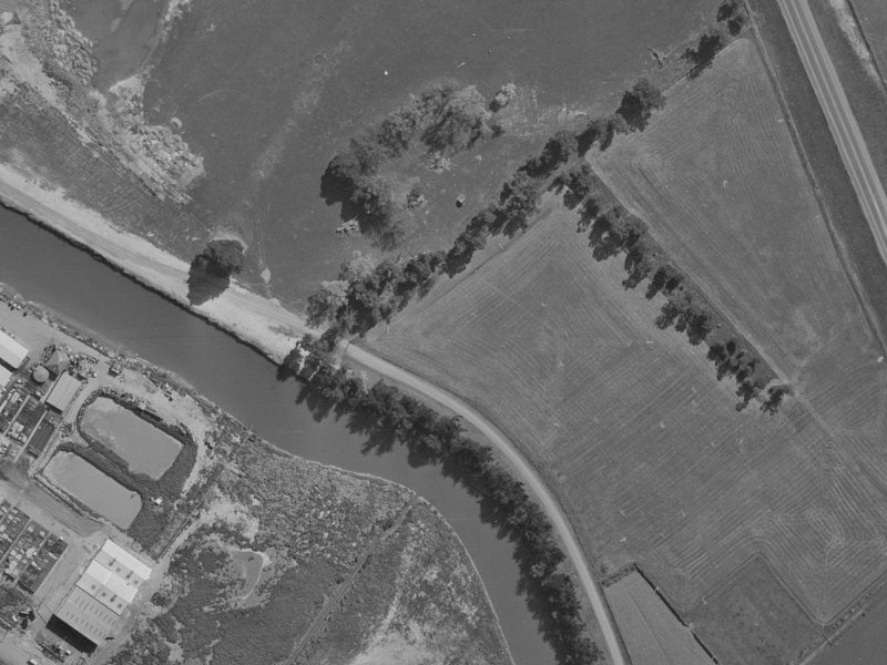 320A Cumnor Terrace from the air, 1970-1974