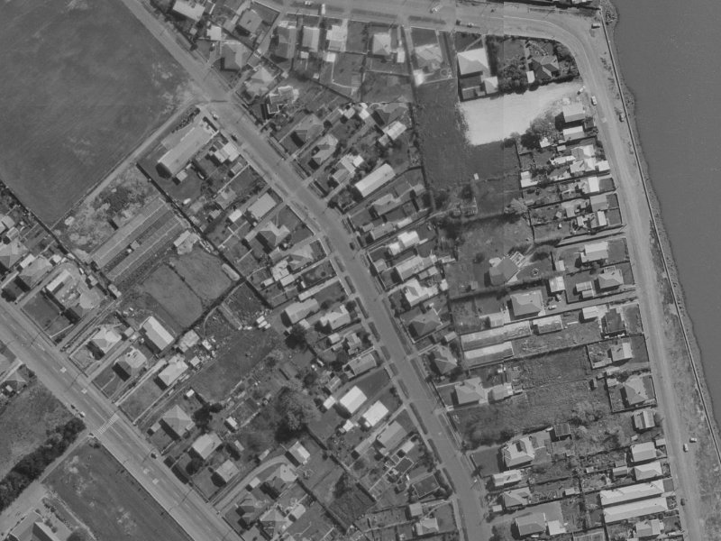 46A Celia Street from the air, 1970-1974