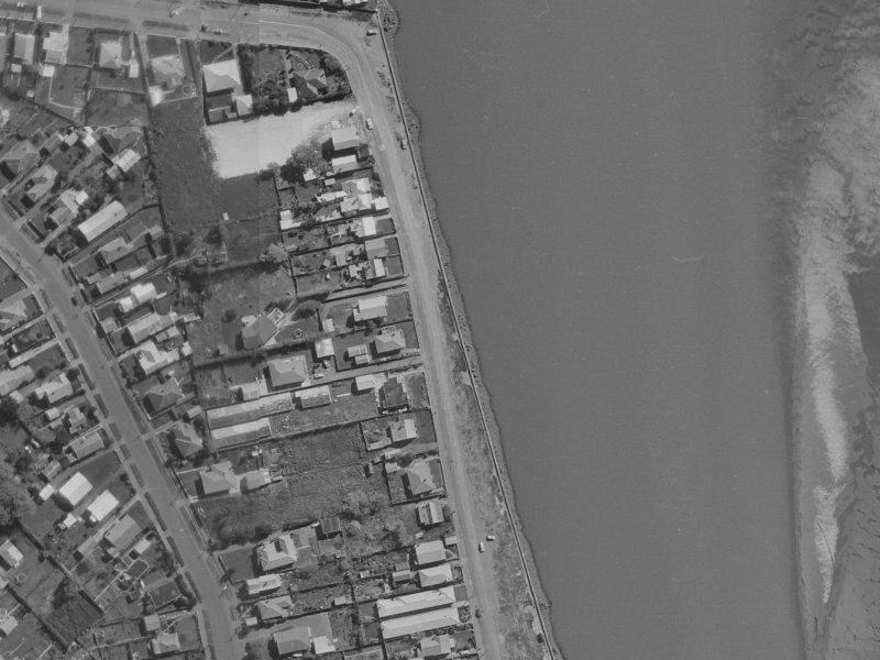 70–72 Beachville Road from the air, 1970-1974