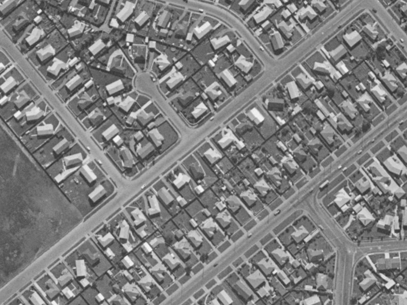 36 West-Watson Avenue from the air, 1970-1974