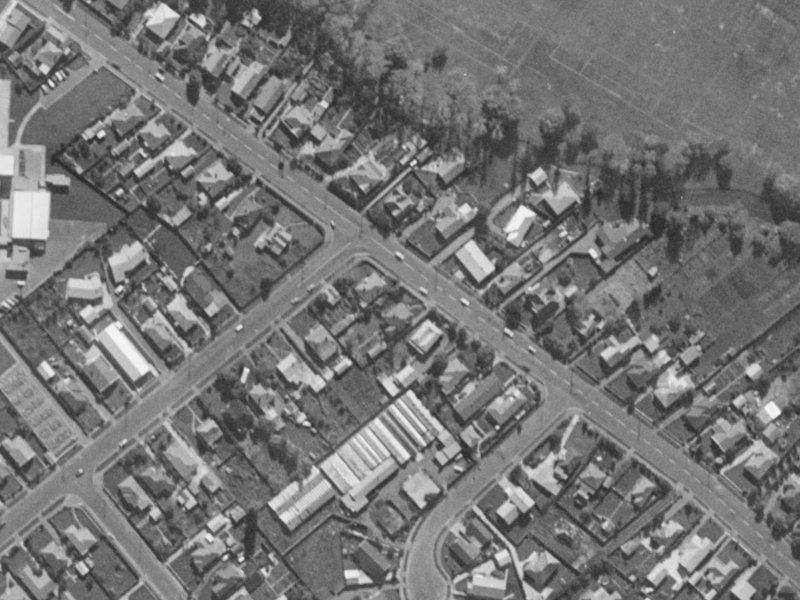 68 Hoon Hay Road from the air, 1970-1974