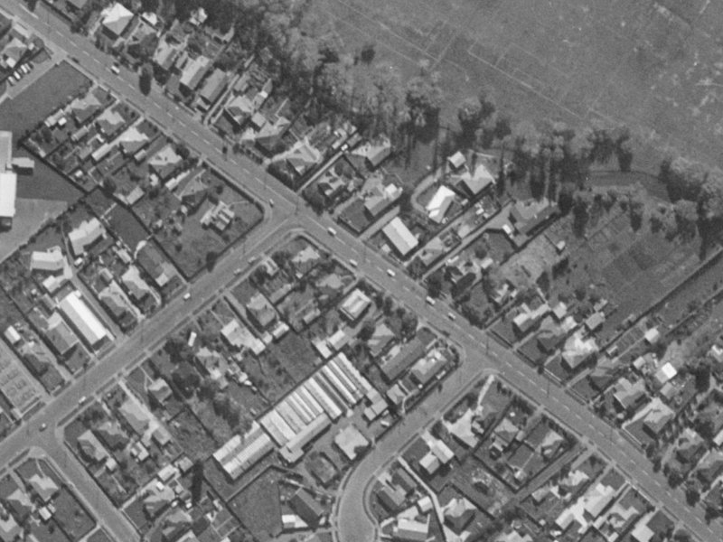 69 Hoon Hay Road from the air, 1970-1974