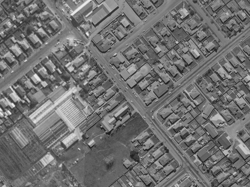 235-237 Barrington Street from the air, 1970-1974