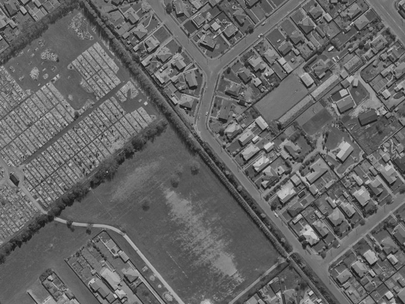 2 Cooke Street from the air, 1970-1974