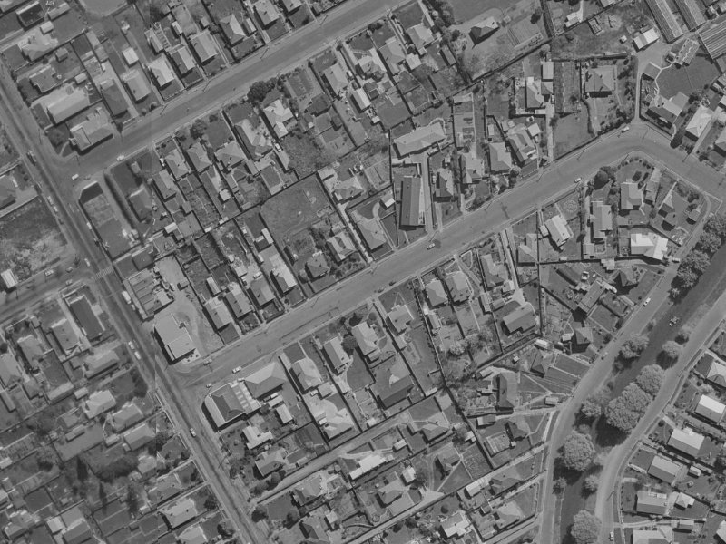 23 Beckford Road from the air, 1970-1974
