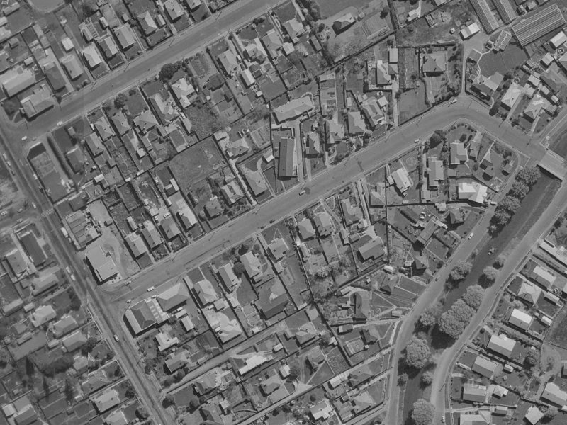 24 Beckford Road from the air, 1970-1974