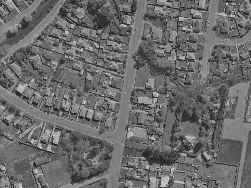 35 Hawford Road from the air, 1970-1974