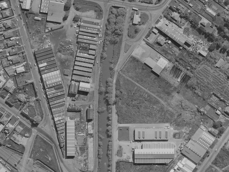 15 King Edward Terrace from the air, 1970-1974