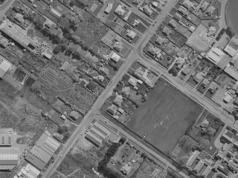 99 Bamford Street from the air, 1970-1974