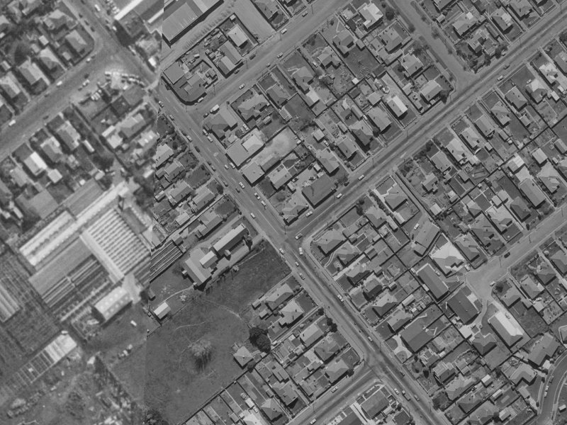 238 Barrington Street from the air, 1970-1974
