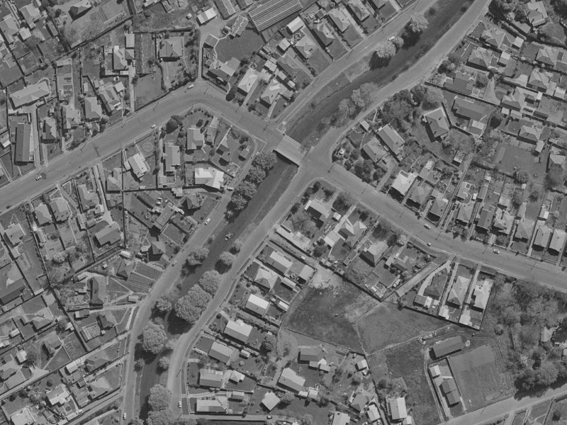 251B Fifield Terrace from the air, 1970-1974