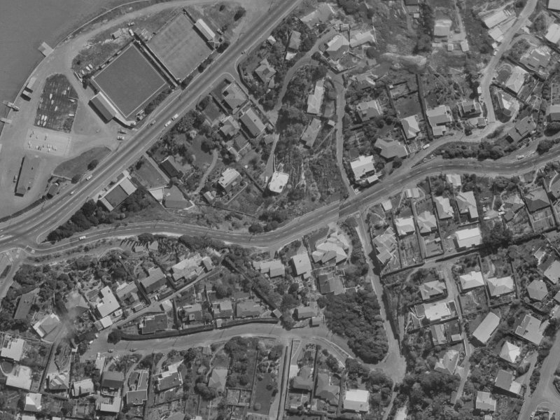 19 Saint Andrews Hill Road from the air, 1970-1974