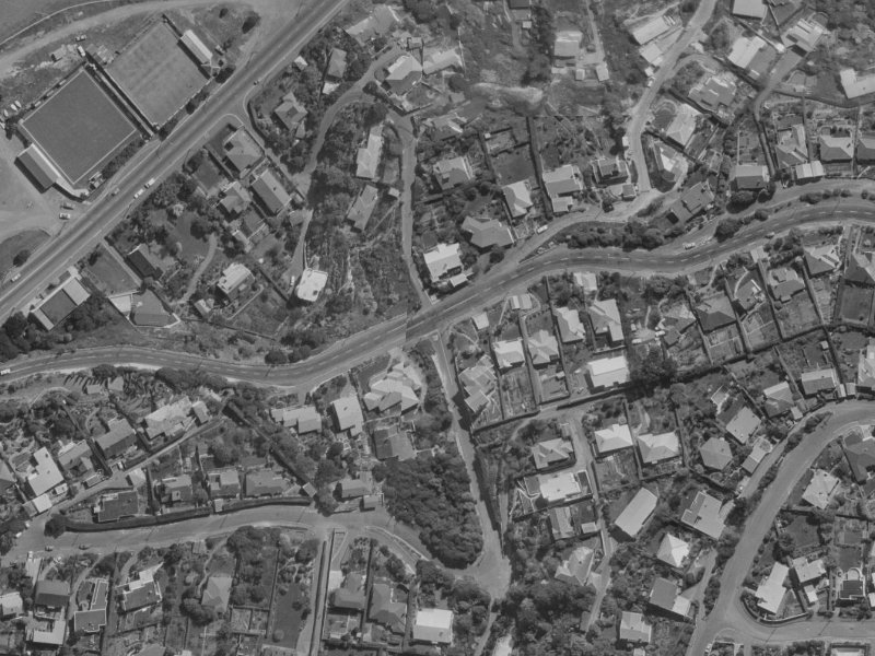 20 Saint Andrews Hill Road from the air, 1970-1974