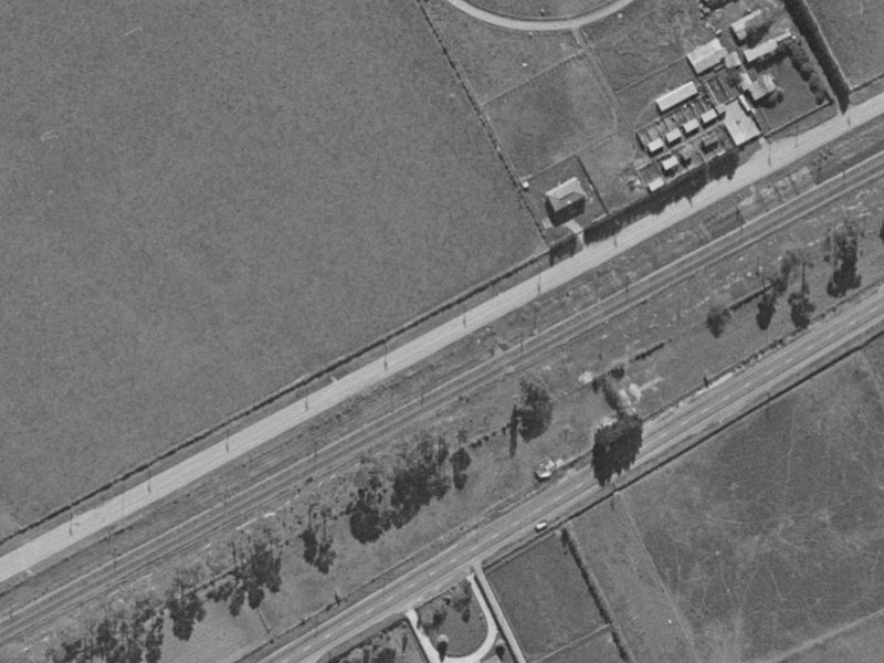 40–62 Jones Road from the air, 1970-1974