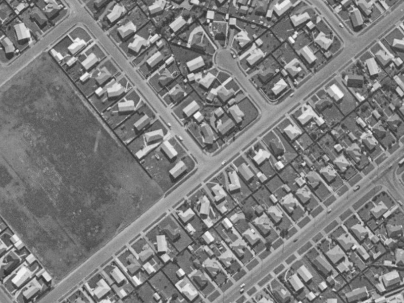 31 West-Watson Avenue from the air, 1970-1974