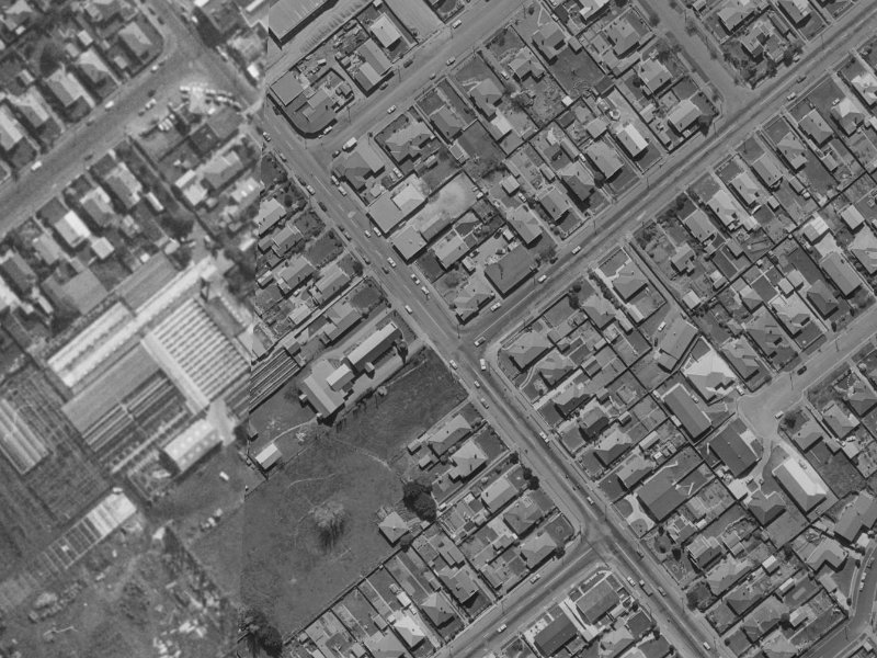 238D Barrington Street from the air, 1970-1974