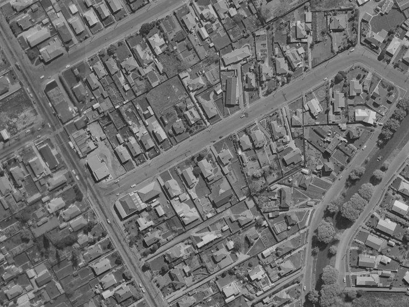 18 Beckford Road from the air, 1970-1974