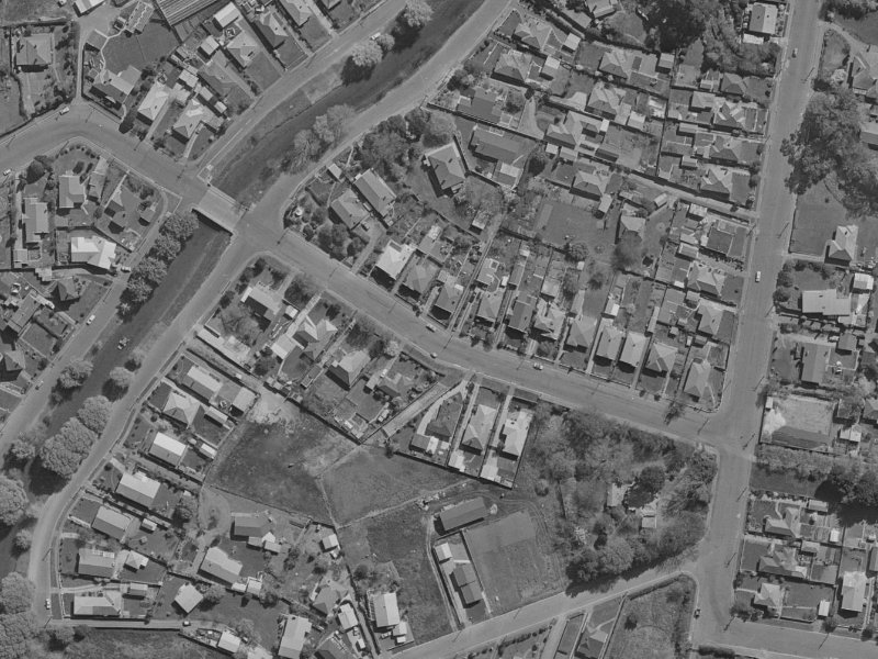 72 Beckford Road from the air, 1970-1974