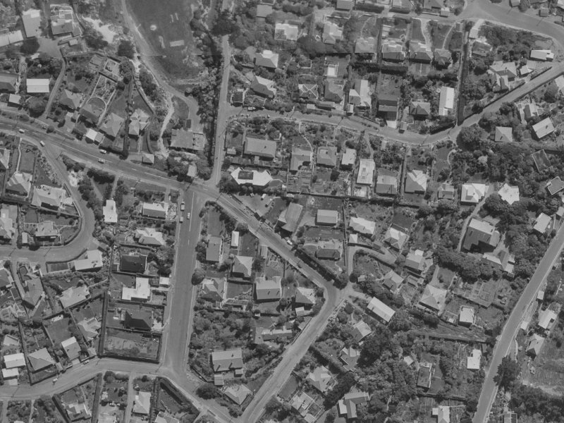 63 Saint Andrews Hill Road from the air, 1970-1974