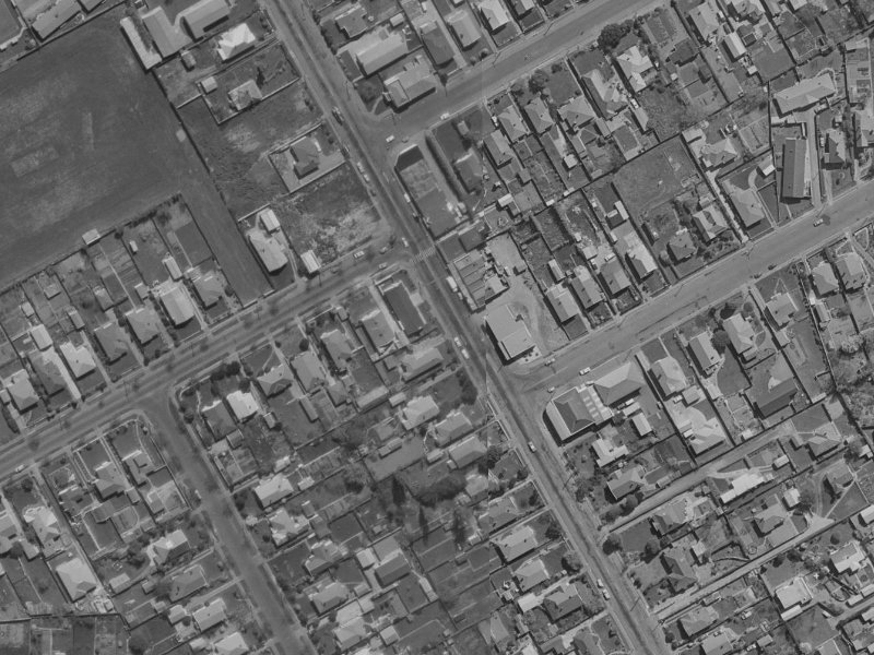 97 Wilsons Road from the air, 1970-1974