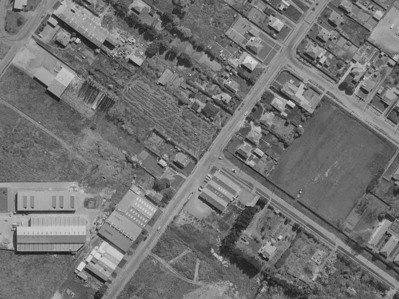 108 Bamford Street from the air, 1970-1974