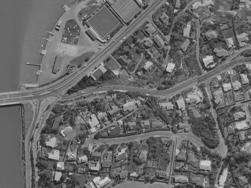 8 St Andrews Hill Road from the air, 1970-1974