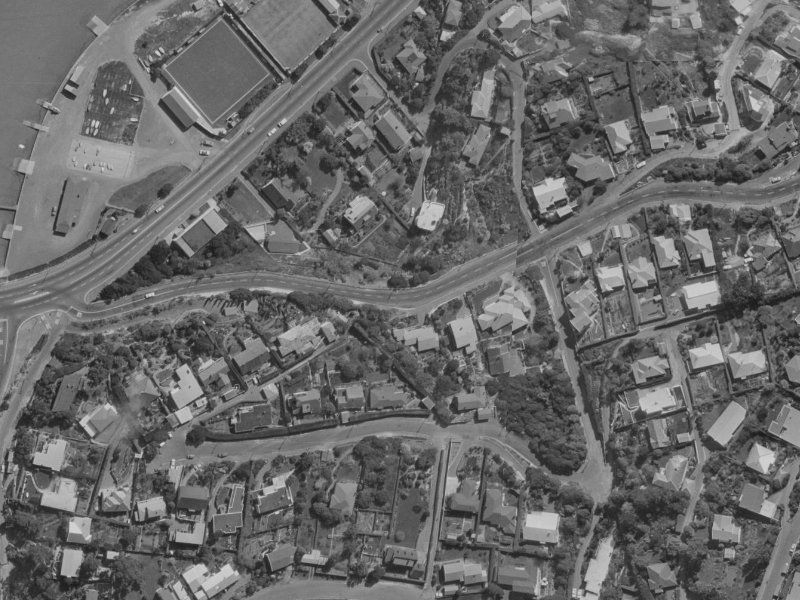 14 Saint Andrews Hill Road from the air, 1970-1974